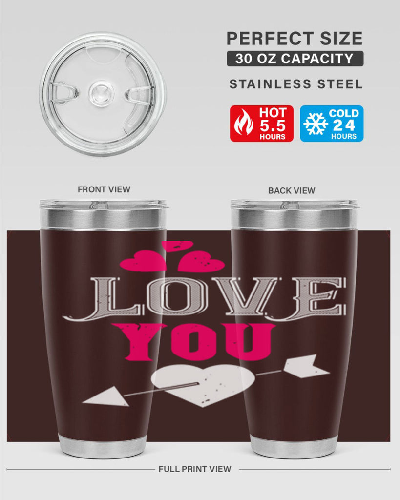 love you 42#- valentines day- Tumbler
