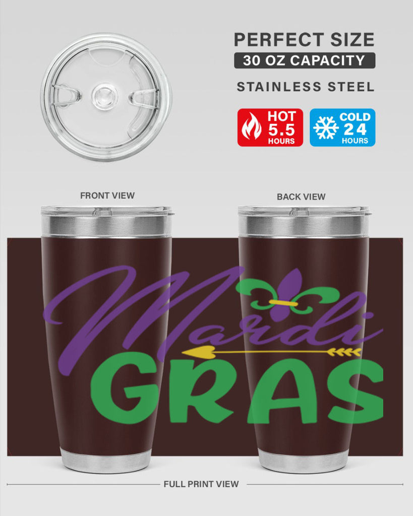 mardi gras 76#- mardi gras- Tumbler