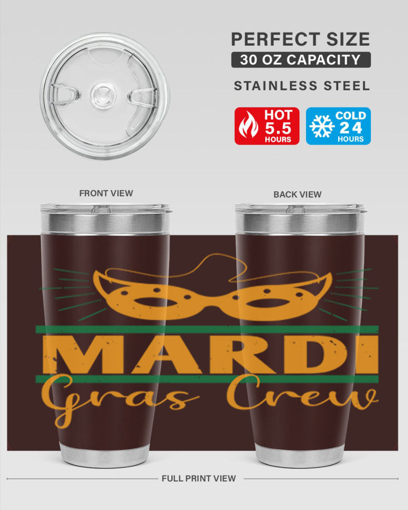 mardi gras crew 48#- mardi gras- Tumbler