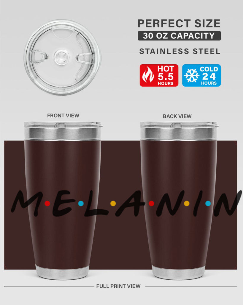 melanin 92#- black words phrases- Cotton Tank