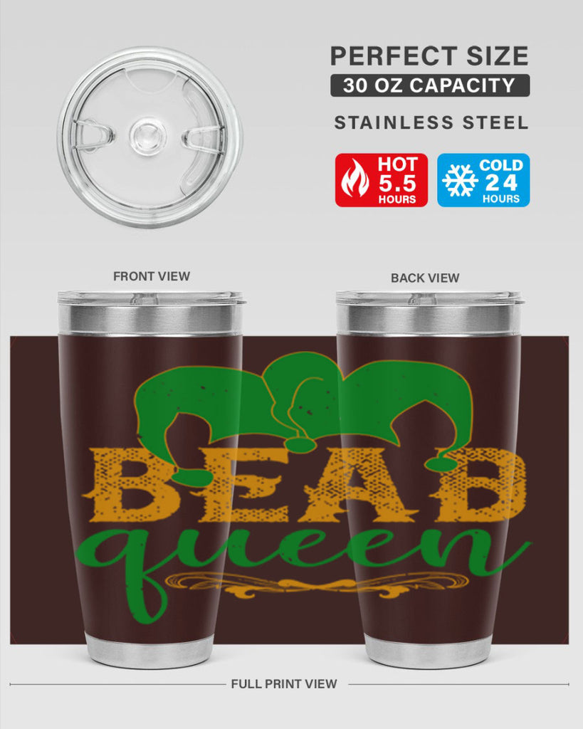 new orleans new me 42#- mardi gras- Tumbler