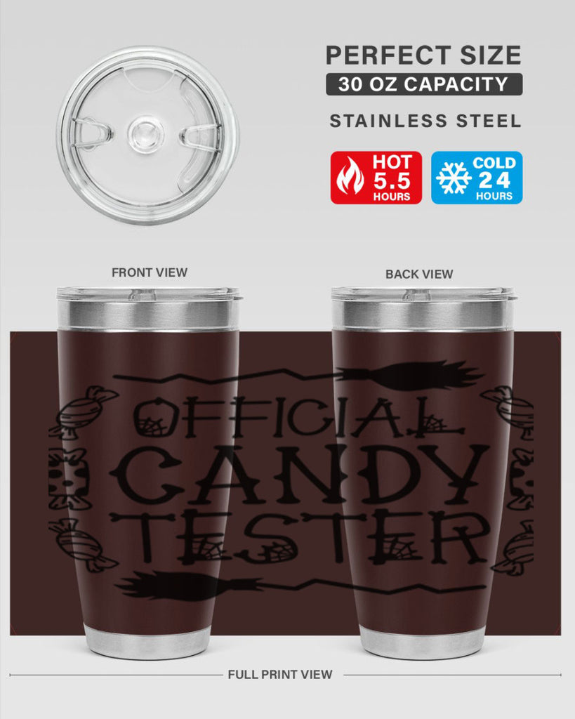 official candy tester 40#- halloween- Tumbler