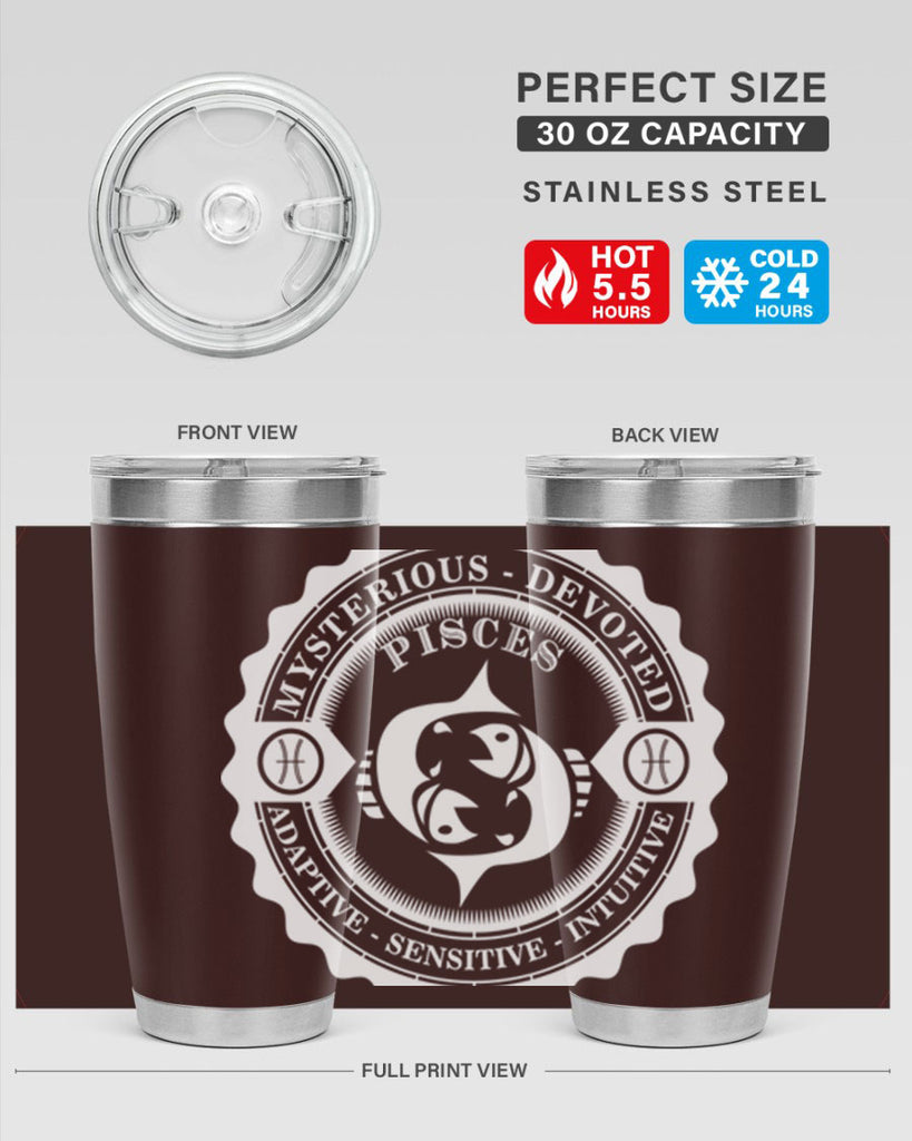pisces 50#- zodiac- Tumbler