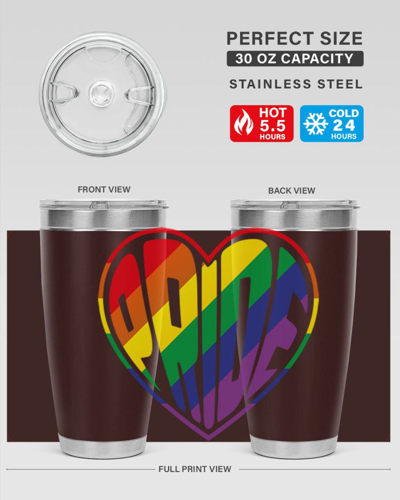 prideheart 40#- lgbt- Tumbler