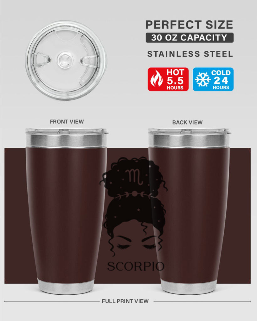 scorpio 453#- zodiac- Tumbler