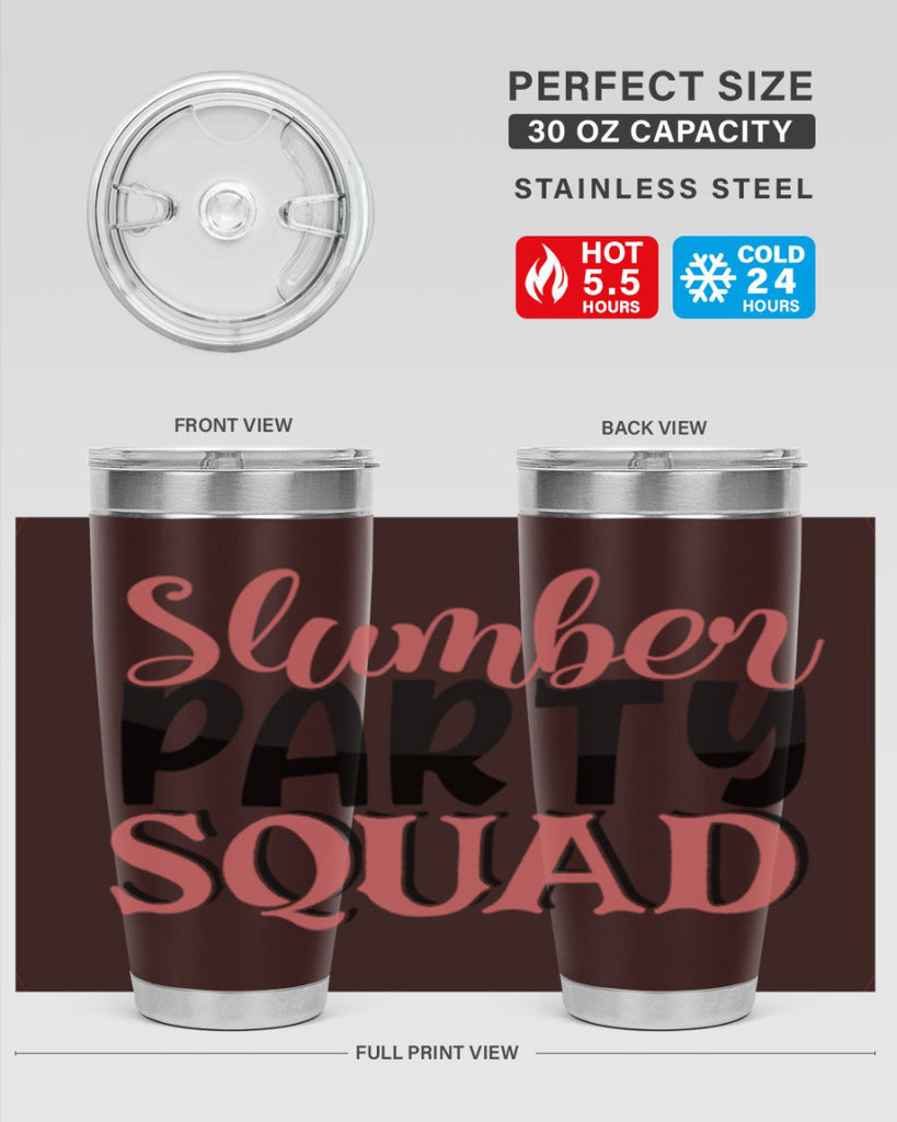 slumber party squad Style 43#- Best Friend- Tumbler