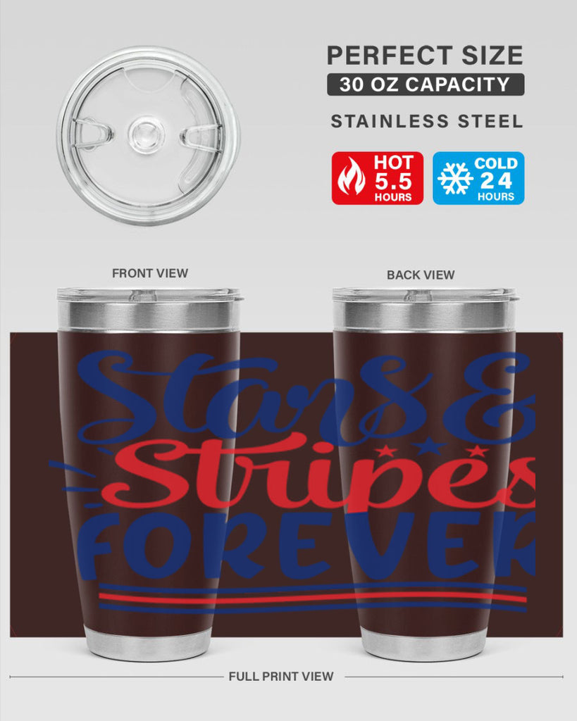 stars stripes forever Style 74#- Fourt Of July- Tumbler