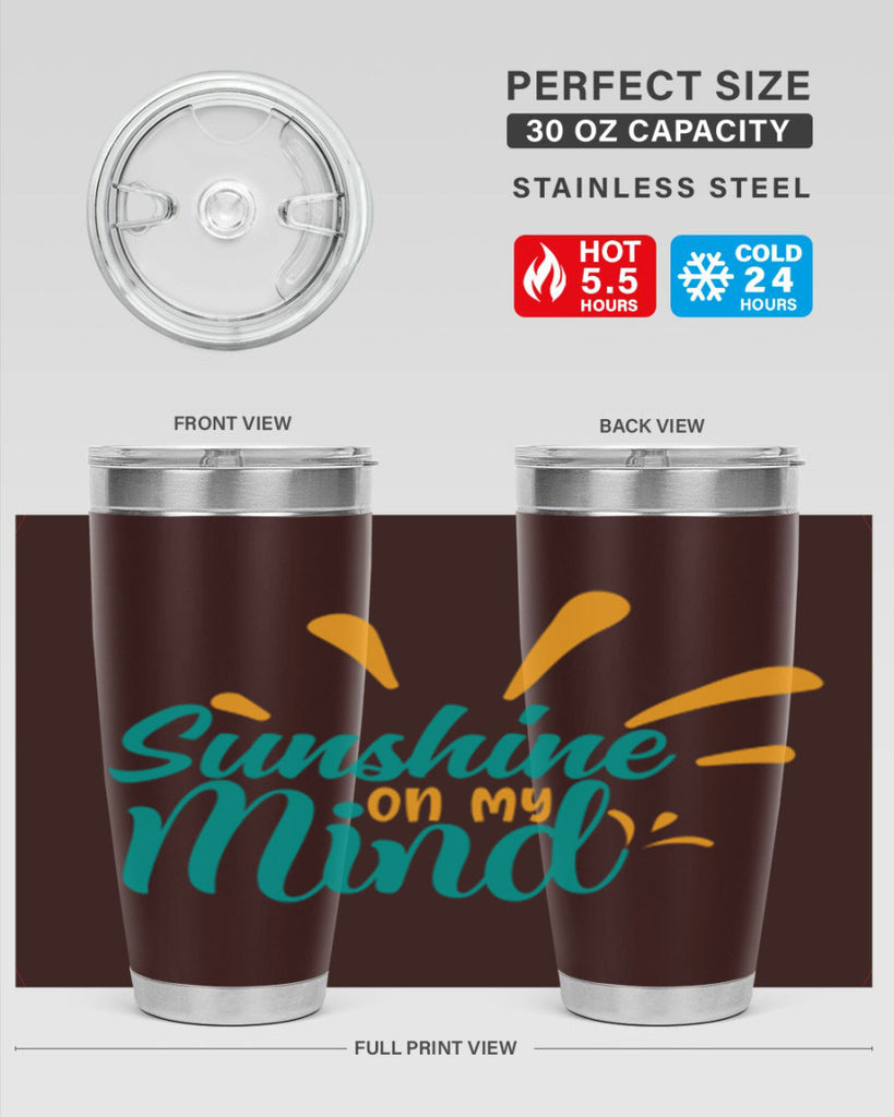sunshine on my mind Style 74#- summer- Tumbler