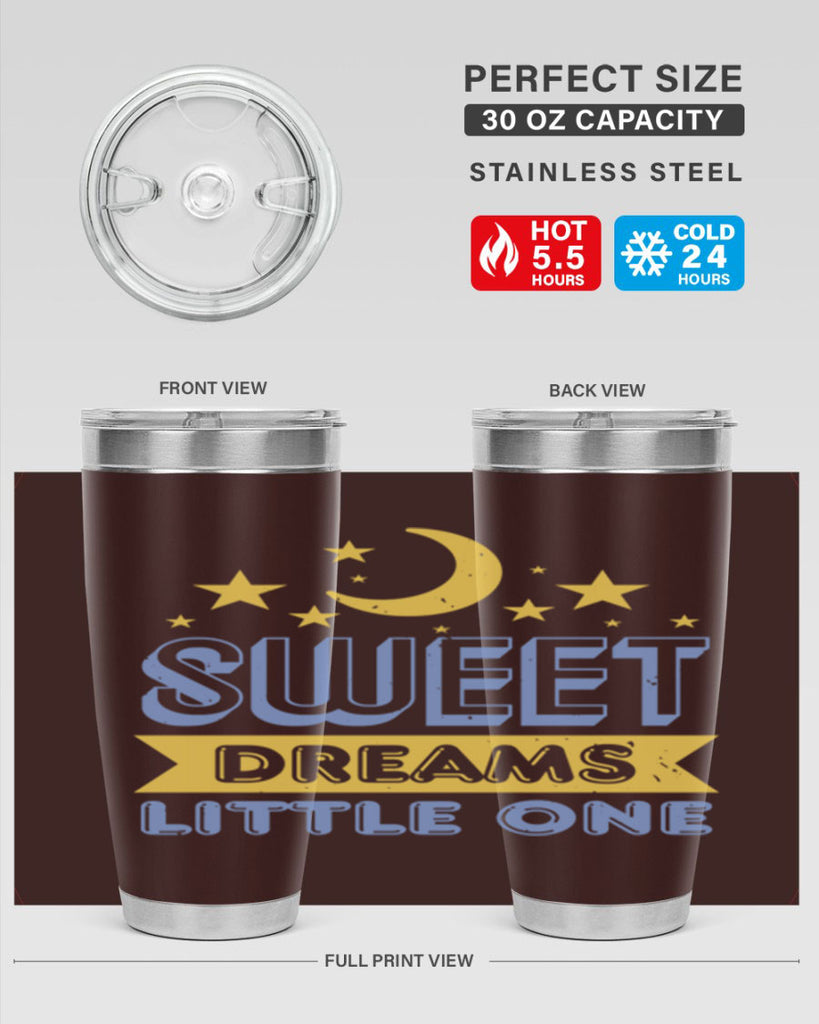 sweet dreams little one Style 13#- baby shower- tumbler