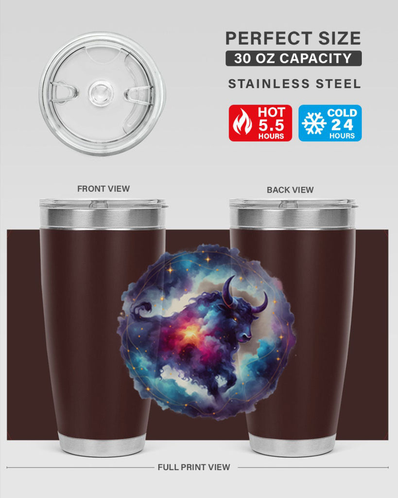taurus 513#- zodiac- Tumbler