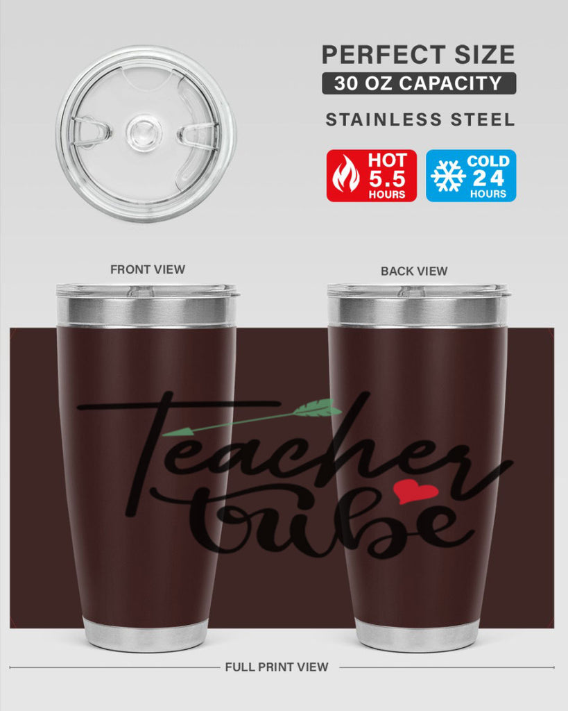 teacher tribe Style 139#- teacher- tumbler