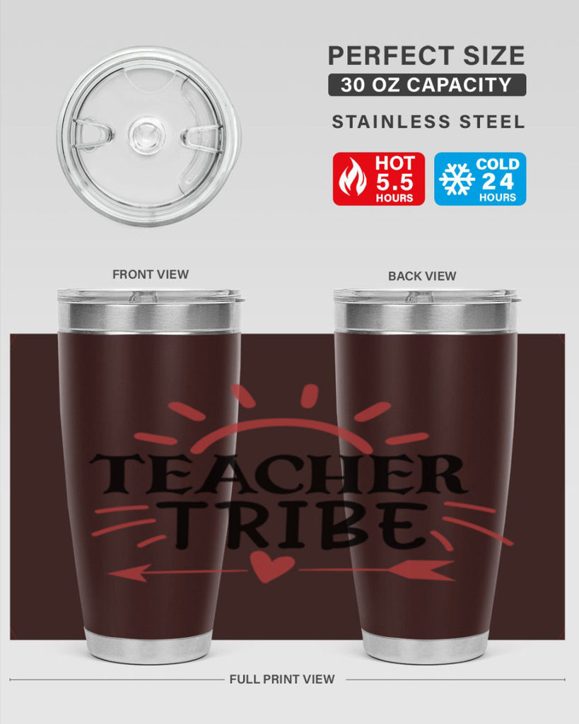 teacher tribe Style 201#- teacher- tumbler