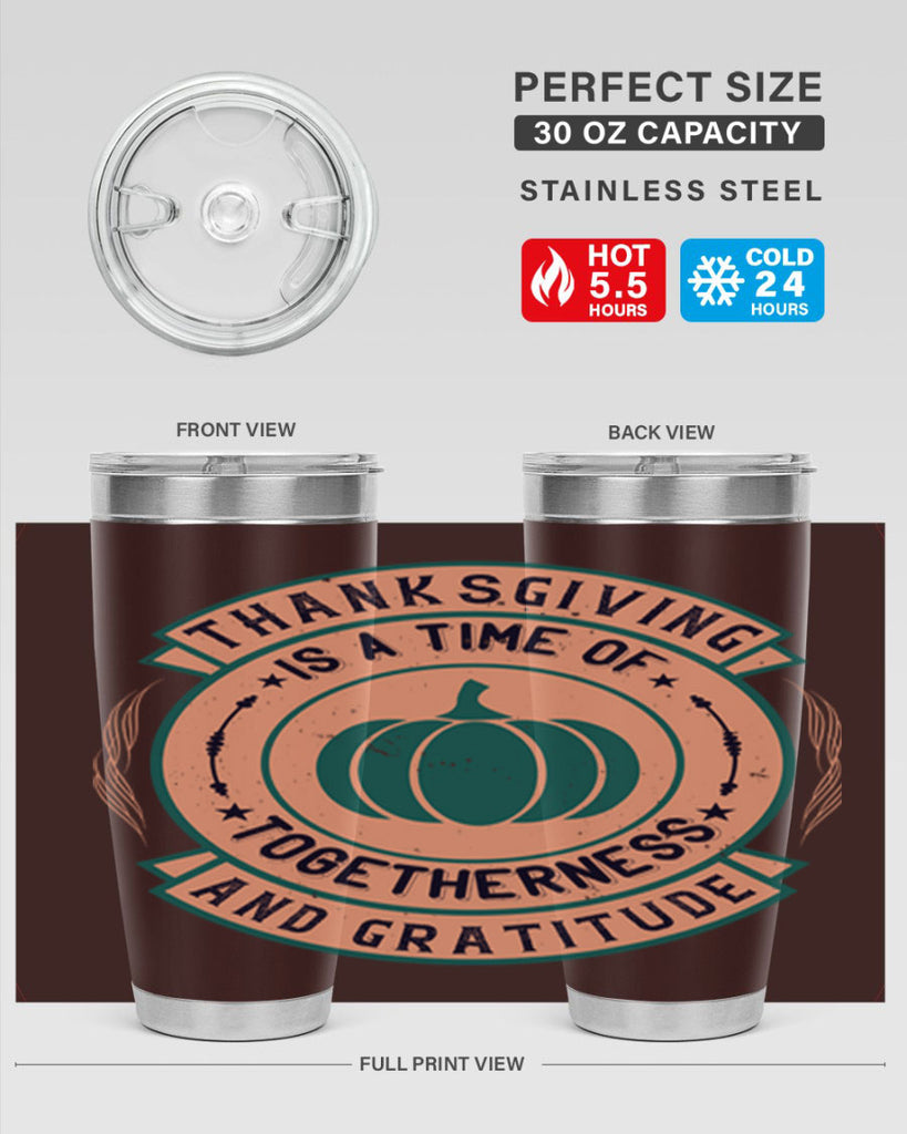 thanksgiving is a time of togetherness and gratitude 13#- thanksgiving- Tumbler