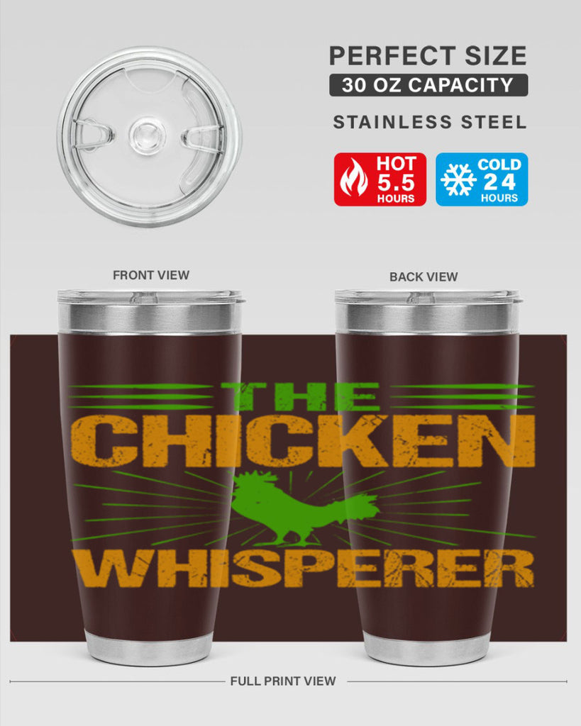 the chicken whisperer 34#- farming and gardening- Tumbler