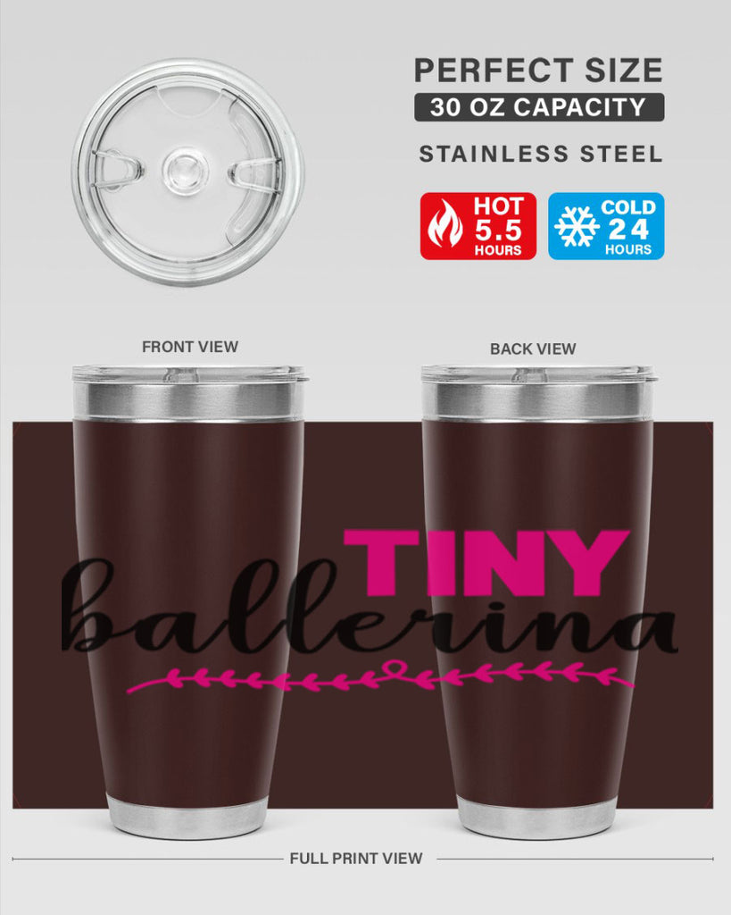 tiny ballerina 87#- ballet- Tumbler