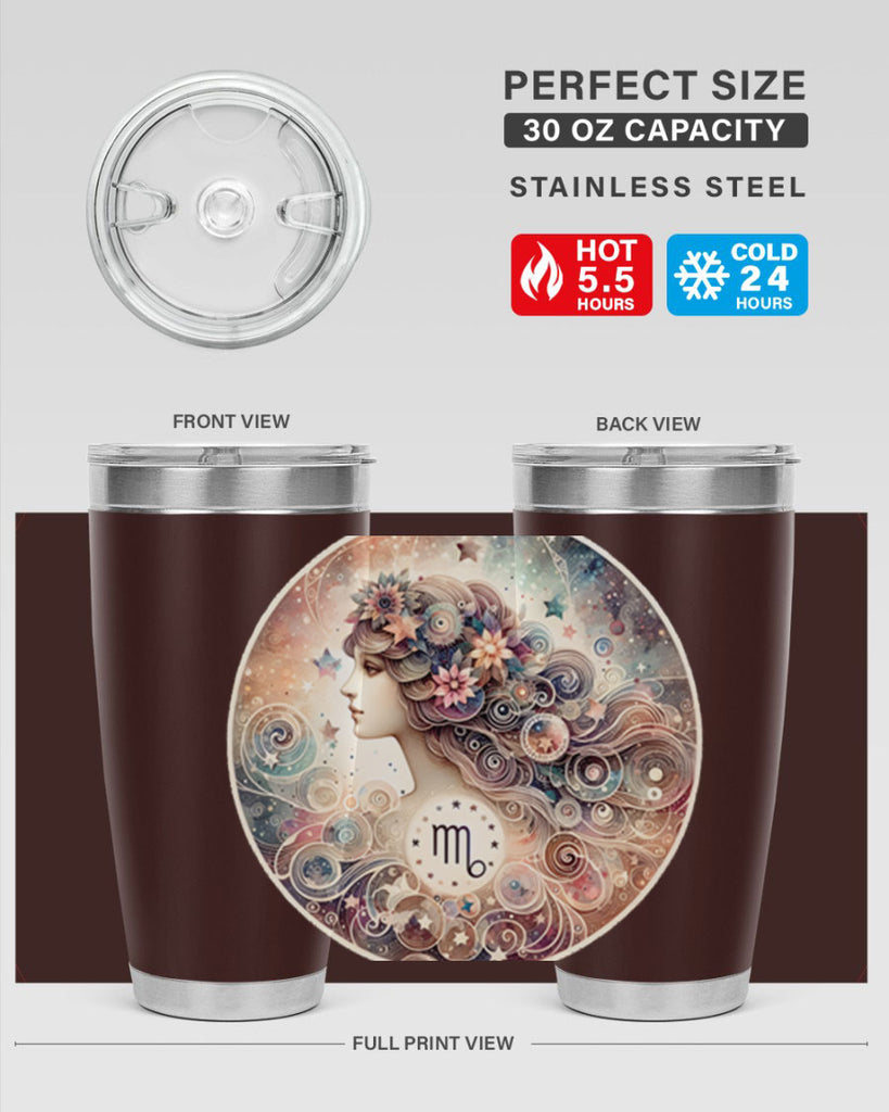 virgo 556#- zodiac- Tumbler