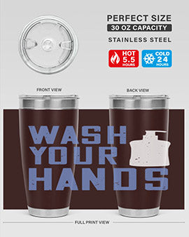wash your hands Style 13#- corona virus- Tumbler