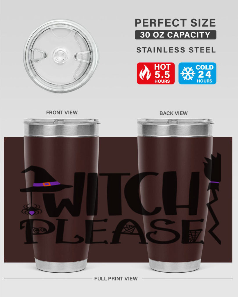 witch please 8#- halloween- Tumbler