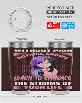 without pain nothing grows learn to embrace the storms of your life288#- anime- Tumbler