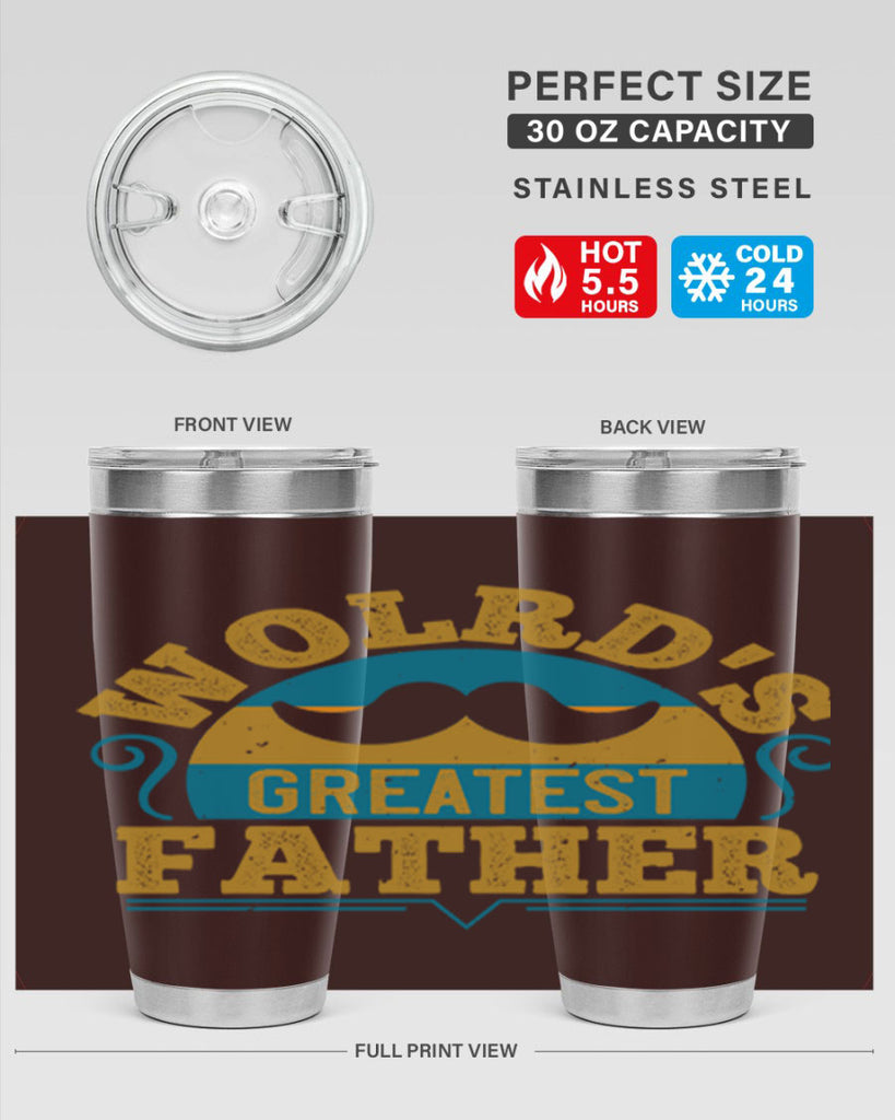 wolrds greatest father 154#- fathers day- Tumbler