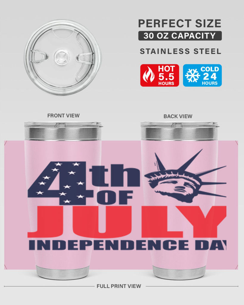 4th of july independence day Style 67#- Fourt Of July- Tumbler