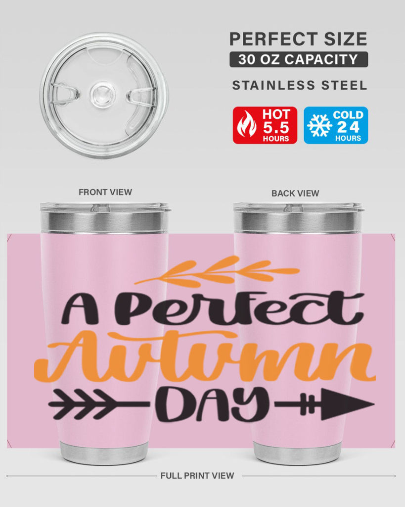 A Perfect Autumn Day 470#- fall- Tumbler