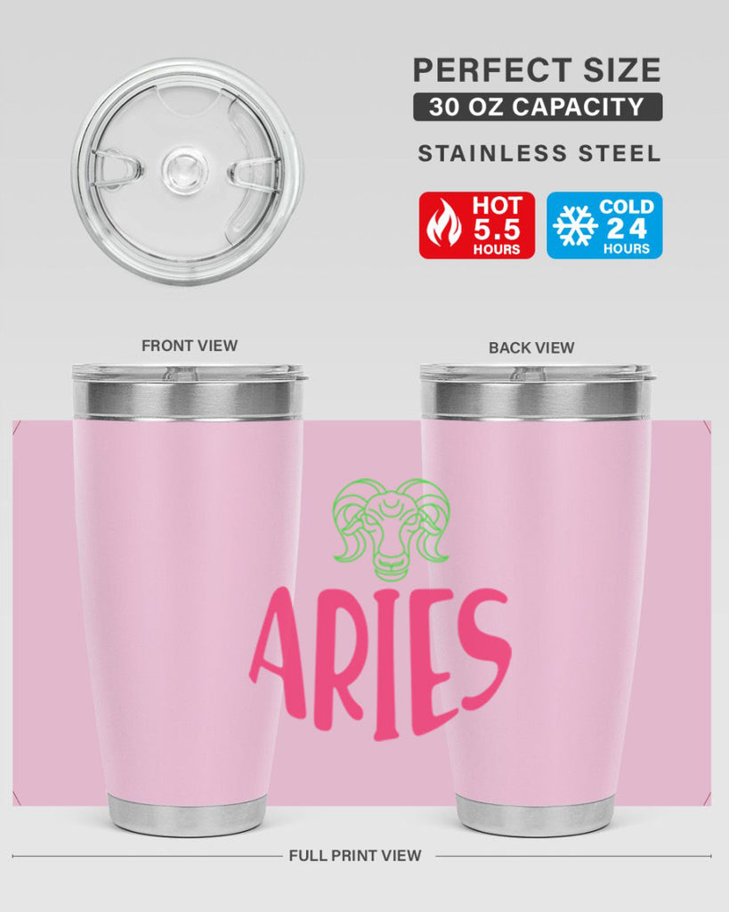 Aries 101#- zodiac- Tumbler