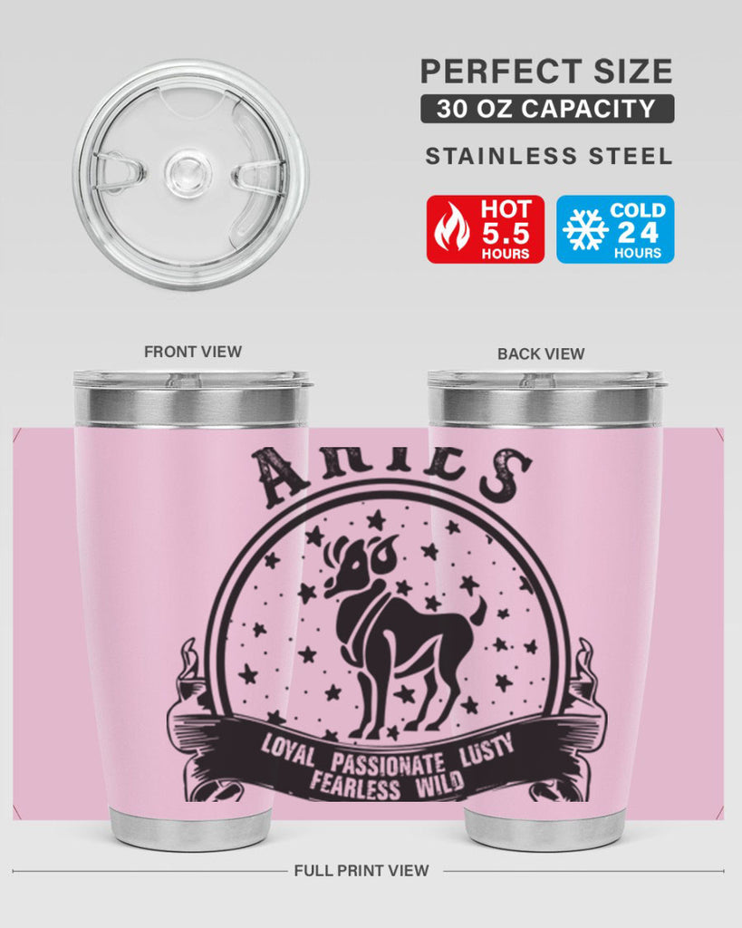 Aries 1#- zodiac- Tumbler