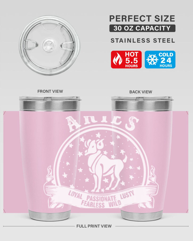 Aries 2#- zodiac- Tumbler