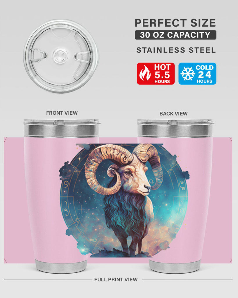 Aries 92#- zodiac- Tumbler