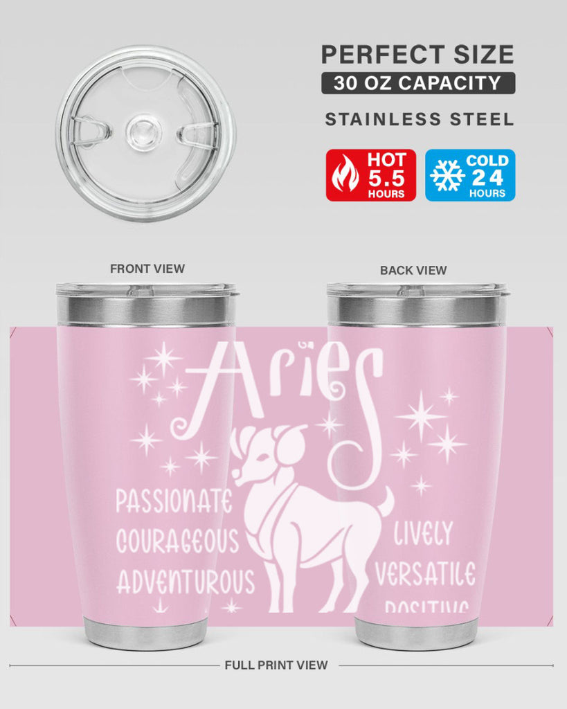 Aries 99#- zodiac- Tumbler