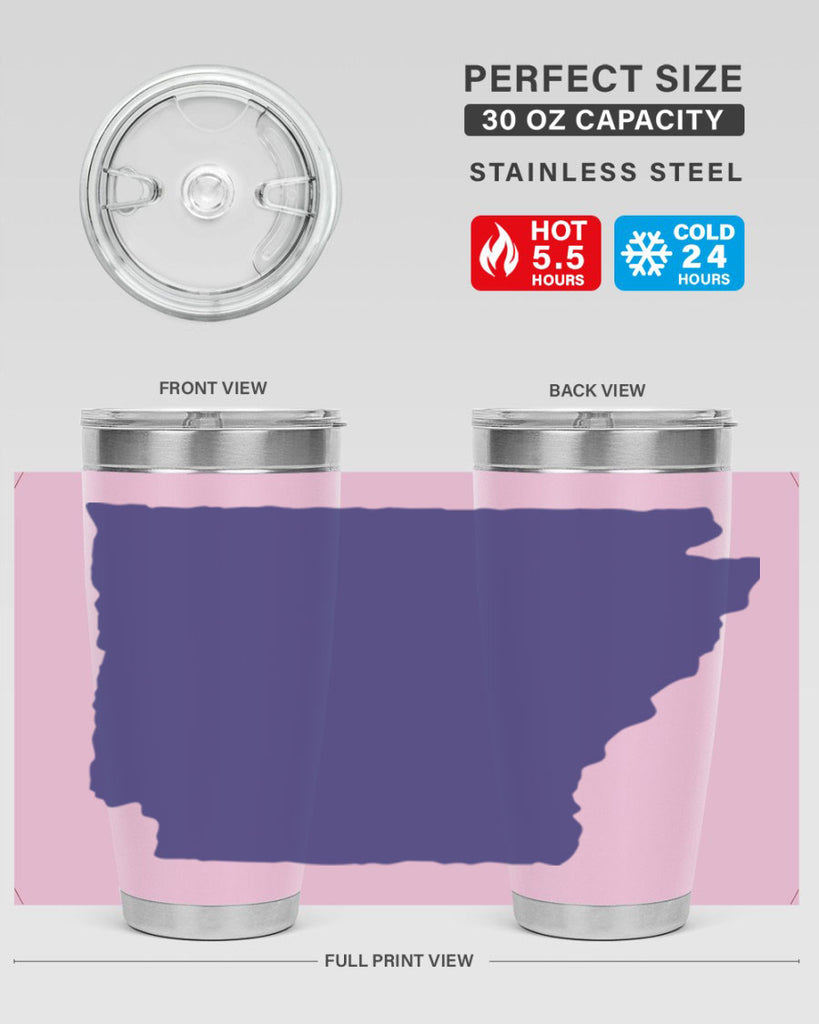 Arkansas 47#- stateflags- Tumbler