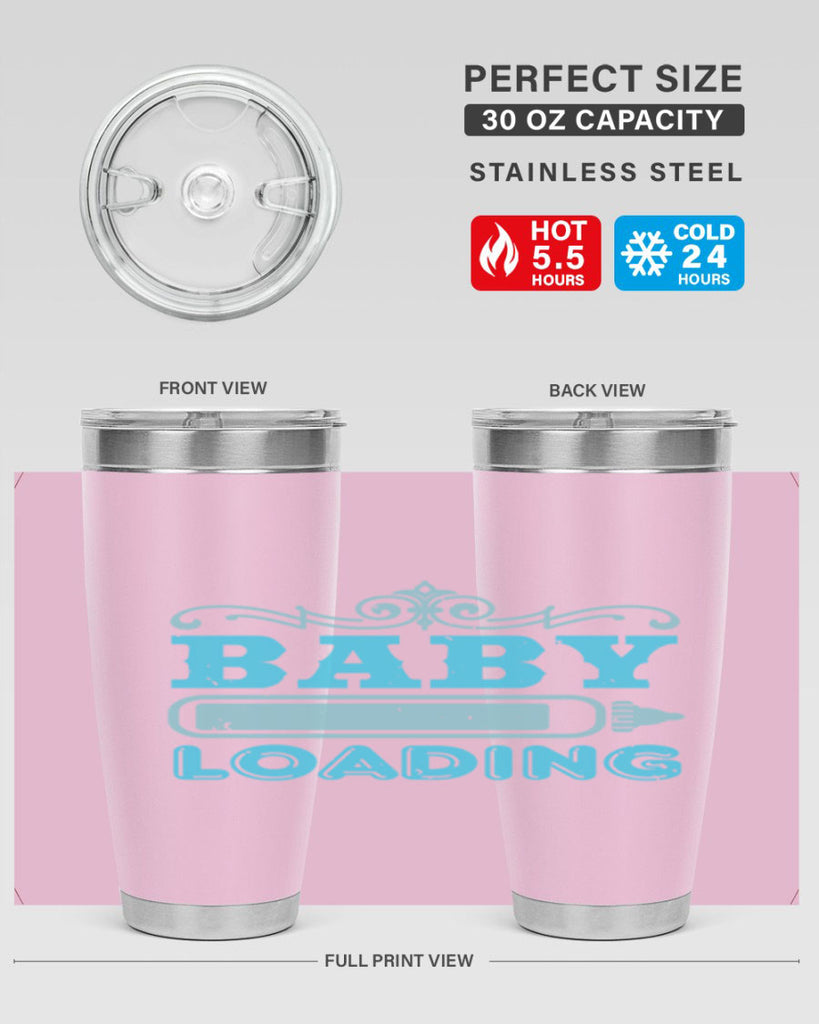 Baby Loading Style 49#- baby shower- tumbler