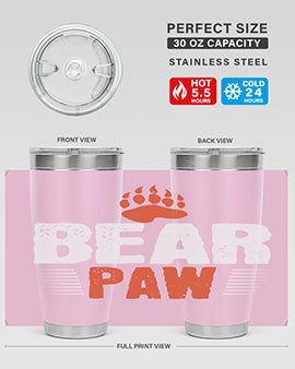 Bear paw 4#- Bears- Tumbler