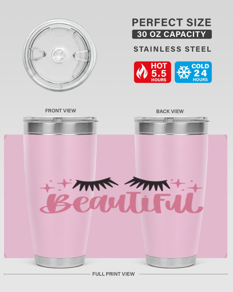 Beautiful Style 140#- make up- Tumbler