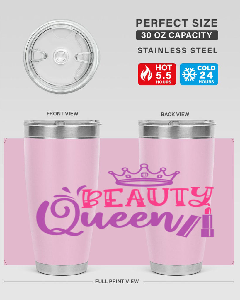 Beauty Queen Style 250#- make up- Tumbler