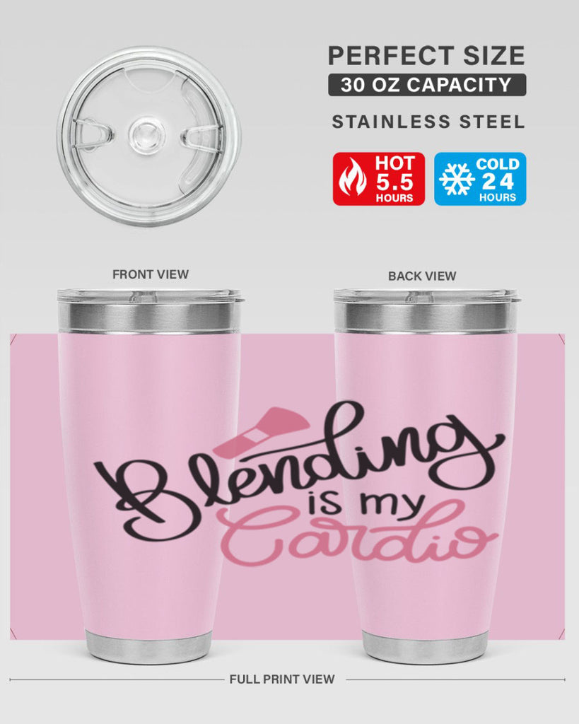 Blending is my Cardio Style 129#- make up- Tumbler