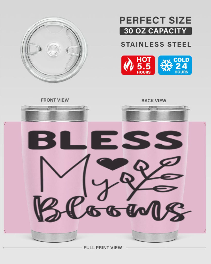 Bless My Blooms 44#- spring- Tumbler