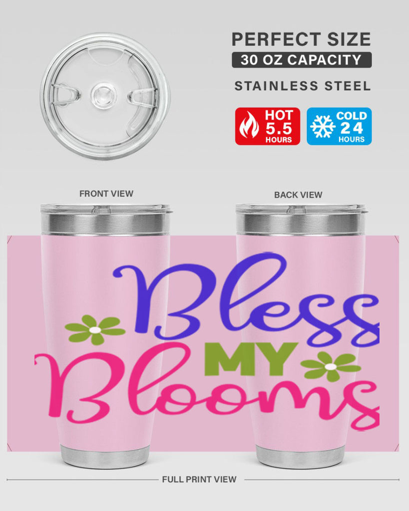 Bless My Blooms 46#- spring- Tumbler