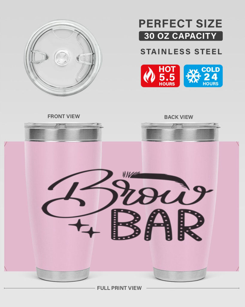 Brow Bar Style 125#- make up- Tumbler