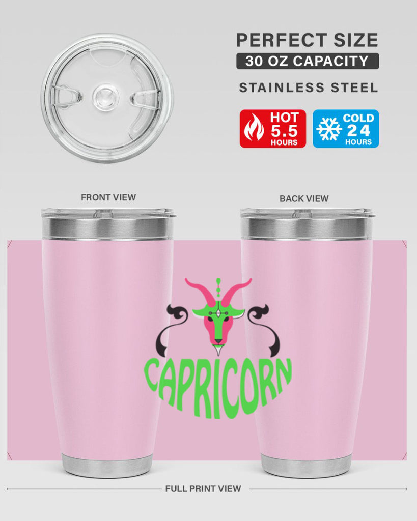 Capricorn 189#- zodiac- Tumbler