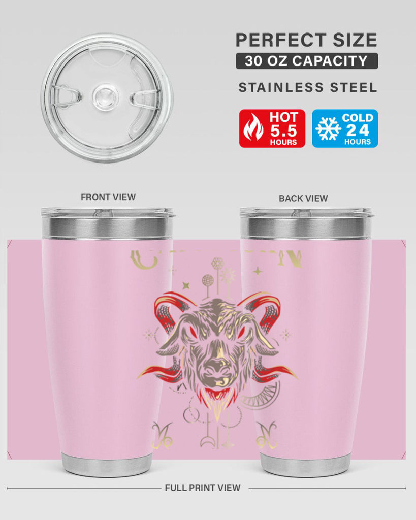 Capricorn 198#- zodiac- Tumbler