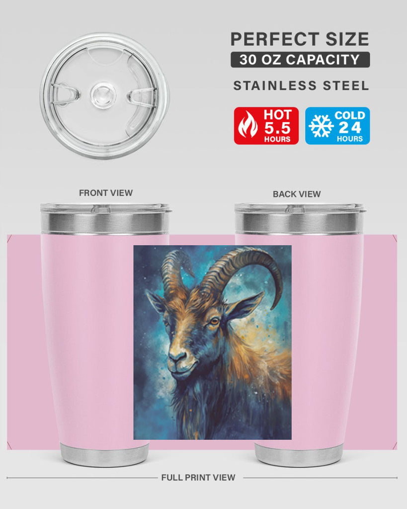 Capricorn 37#- zodiac- Tumbler