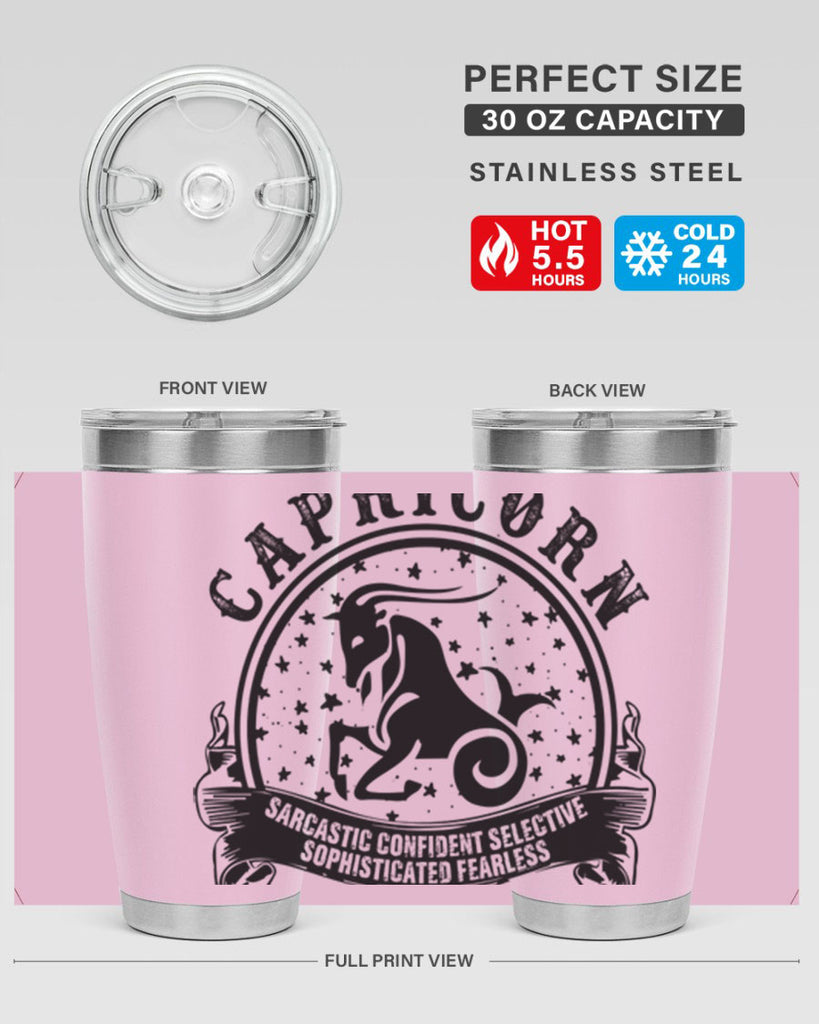 Capricorn 38#- zodiac- Tumbler