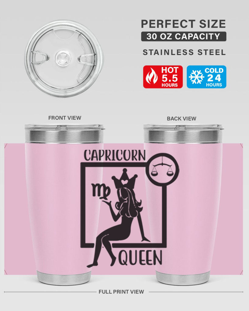Capricorn queen 194#- zodiac- Tumbler