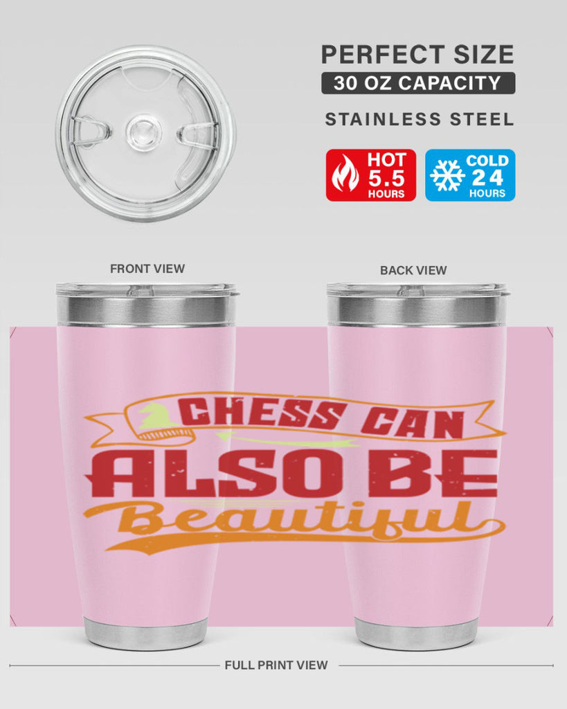 Chess can also be beautiful 28#- chess- Tumbler