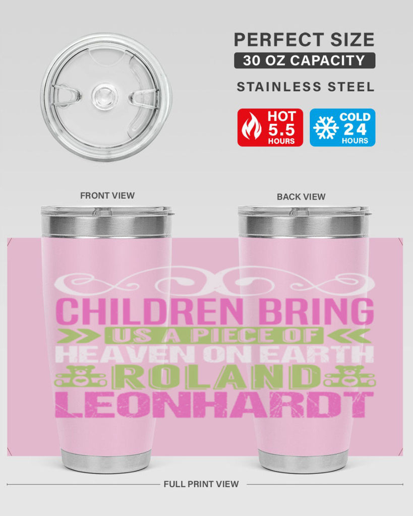 Children bring us a piece of Heaven Style 284#- baby- tumbler