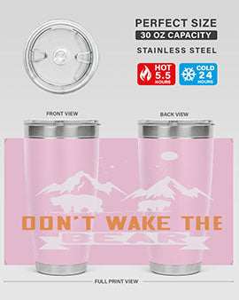 Don’t wake the bear 37#- Bears- Tumbler