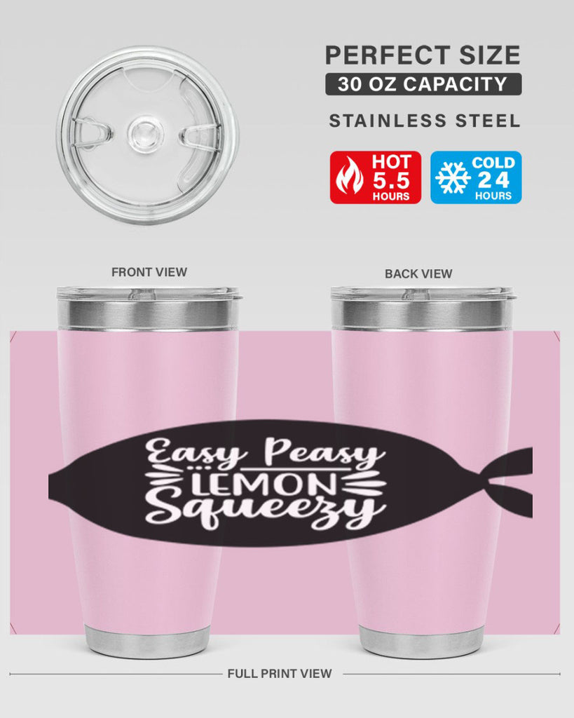 Easy peasy lemon squeezy 159#- mermaid- Tumbler
