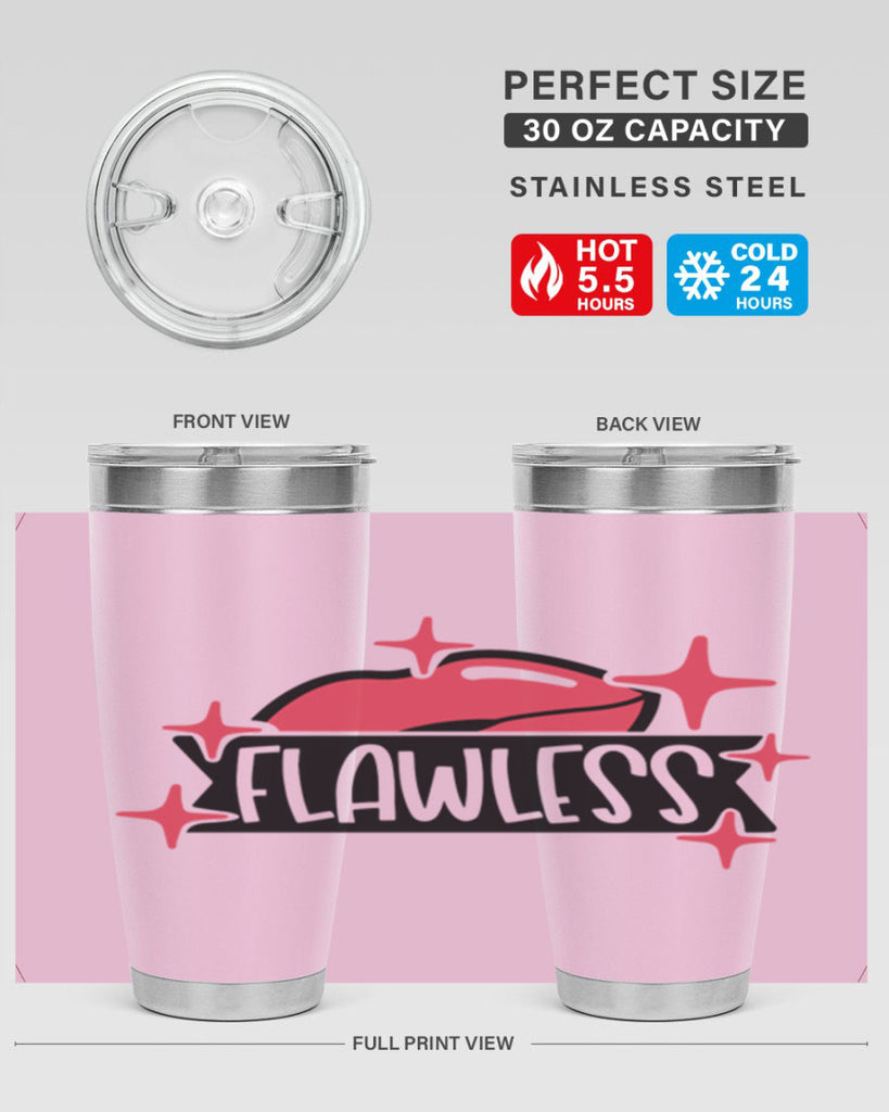 Flawless Style 102#- make up- Tumbler
